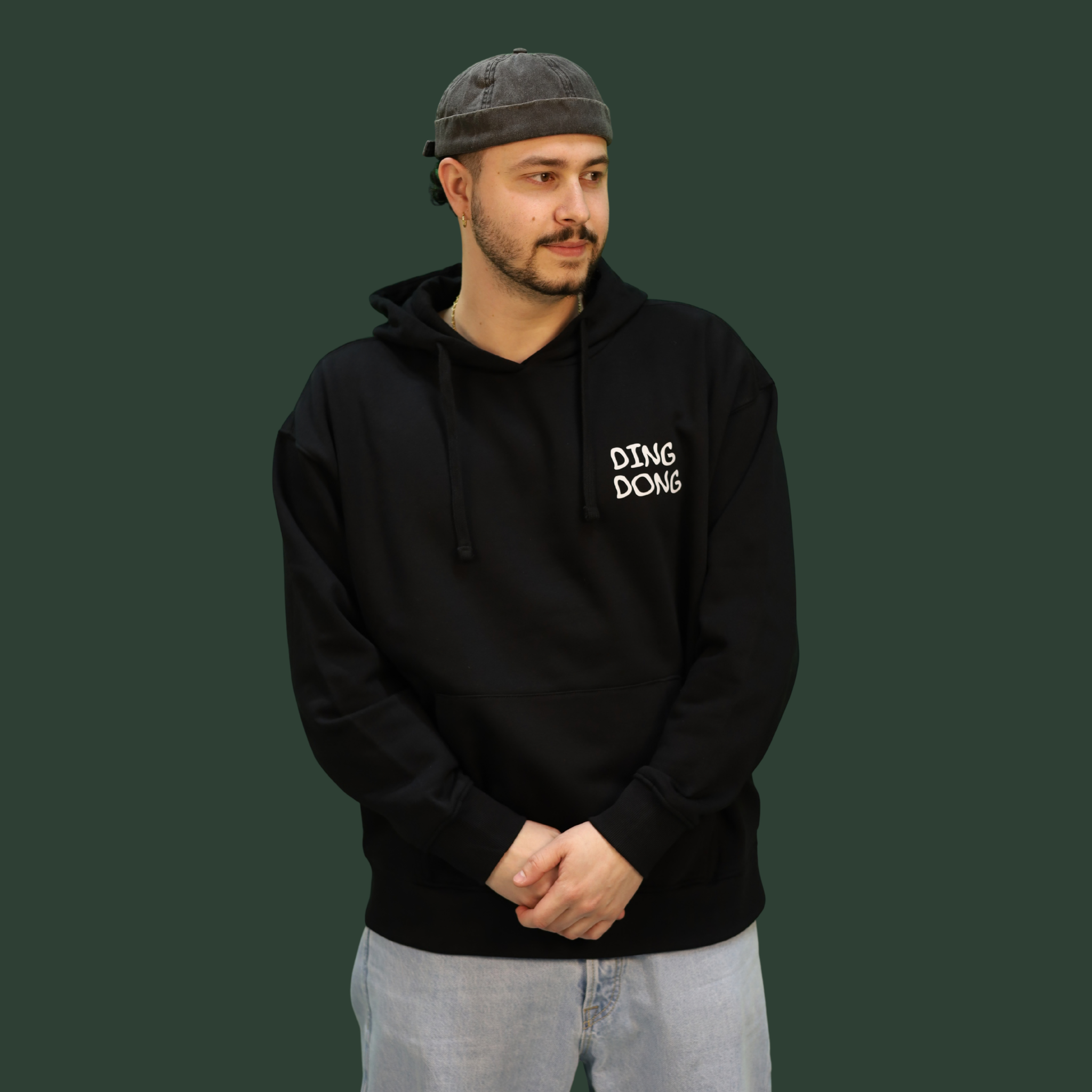 Hoodie Ding Dong – Serpent à sonnette OVERSIZE