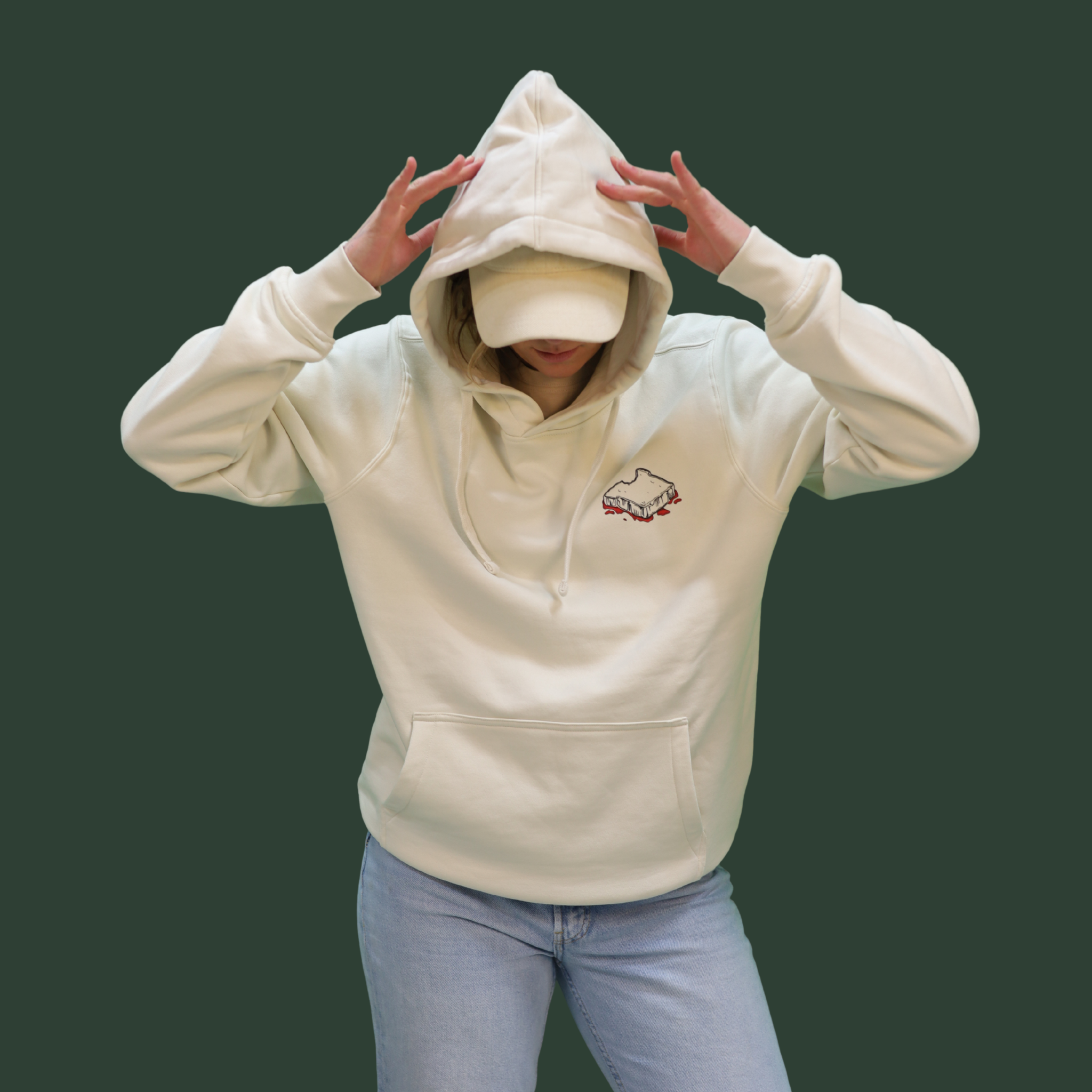 Hoodie Don’t make a flip – Don’t be a tartine REGULAR