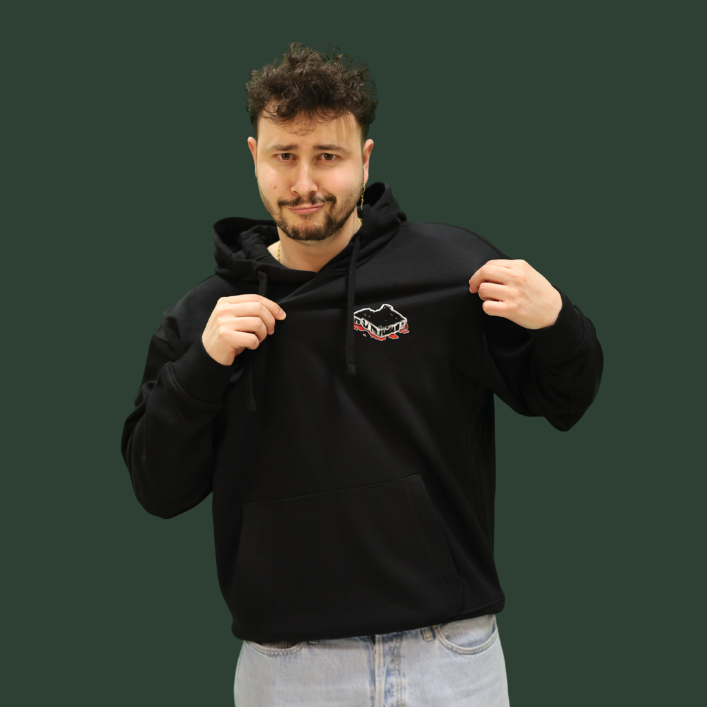 Hoodie Don’t make a flip – Don’t be a tartine OVERSIZE