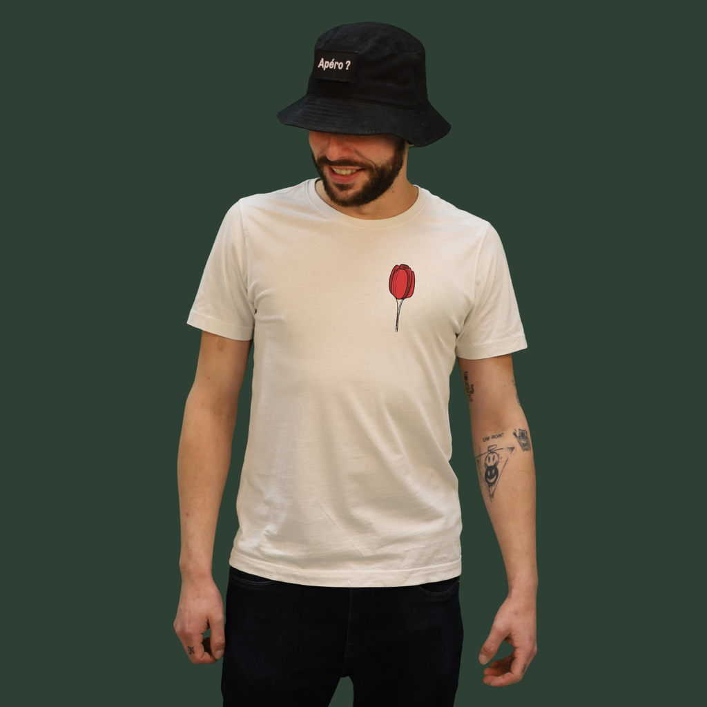 T-shirt Camion à tulipes – Conduite fleurie REGULAR