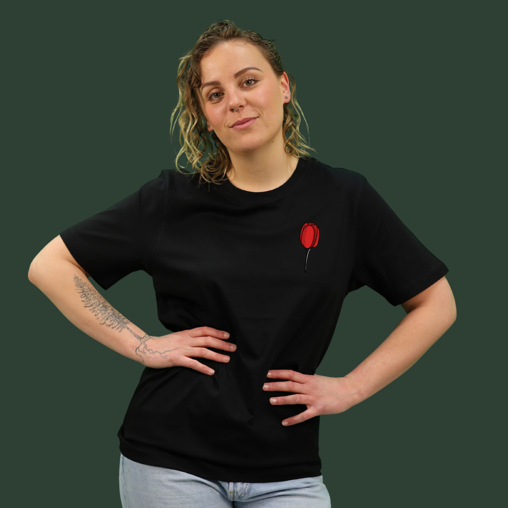 Lot de 3 T-shirts Regular Streetwear – Coton Bio Noir