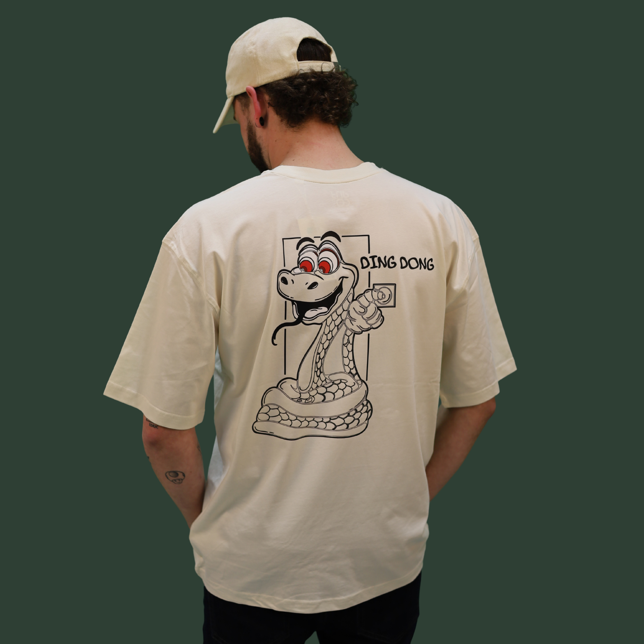 Lot de 3 T-shirts Oversize Streetwear – Coton Bio Birch