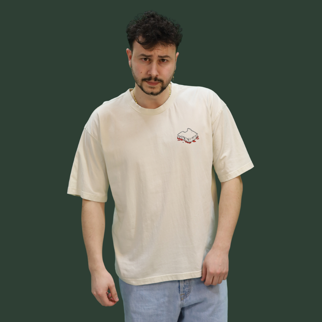T-shirt Don’t make a flip – Don’t be a tartine OVERSIZE