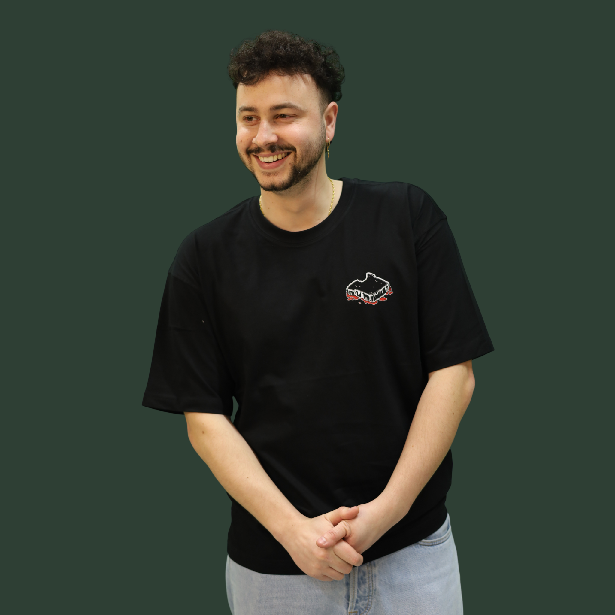 T-shirt Don’t make a flip – Don’t be a tartine OVERSIZE