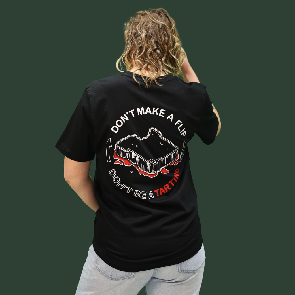 Lot de 3 T-shirts Regular Streetwear – Coton Bio Noir