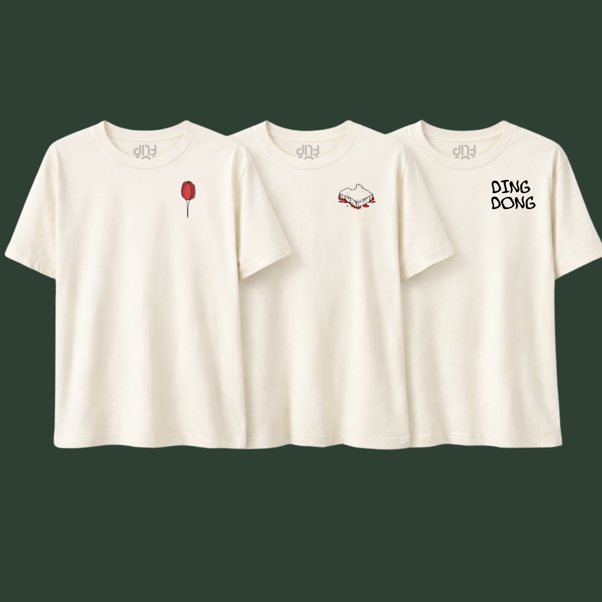 Lot de 3 T-shirts Regular Streetwear - Coton Bio Birch